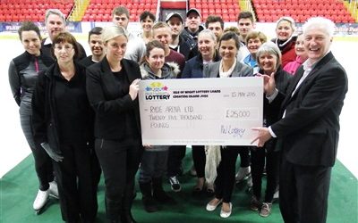 IW Lottery supports Ryde Arena with £25k loan