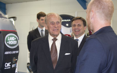 Spinlock staff enjoy a Royal visit