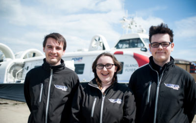 Nine new apprentices for Hovertravel