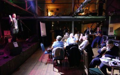 Business networking at Strings Bar & Venue in Newport