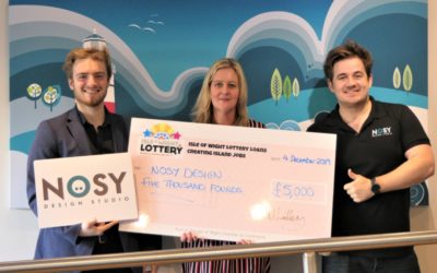 Isle of Wight Lottery lends its 100th business loan, creating 400 jobs